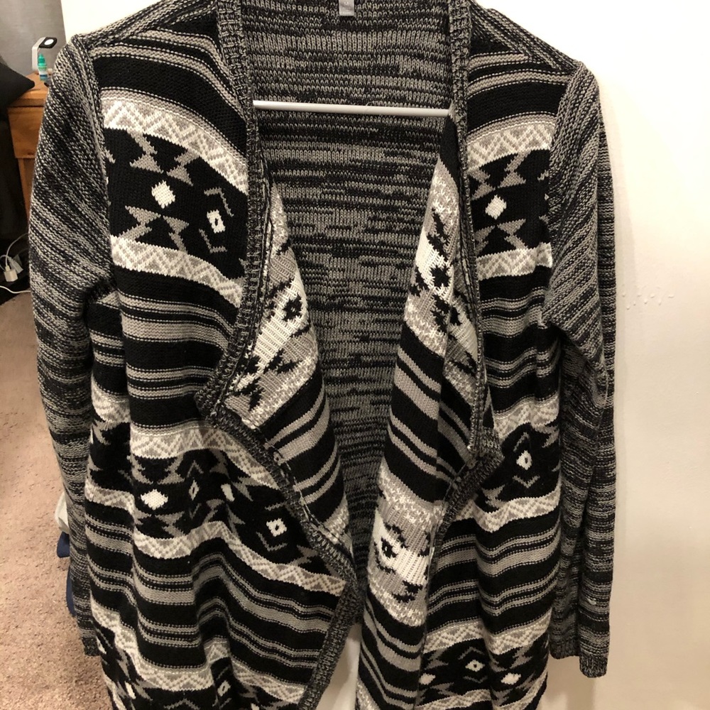 Black and White Sweater